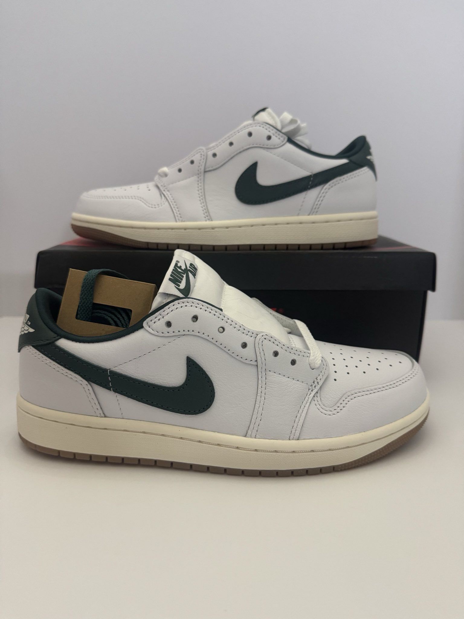 Jordan 1 Low OG Oxidized Green Size 8.5W DS – $85