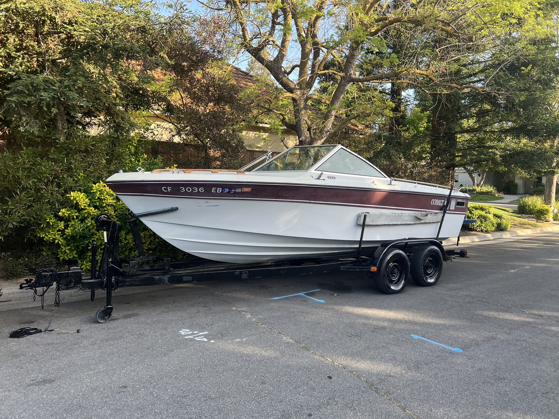 1974 Cobalt Official USA 🇺🇸 Tournament Ski Boat V8 Jet Runs