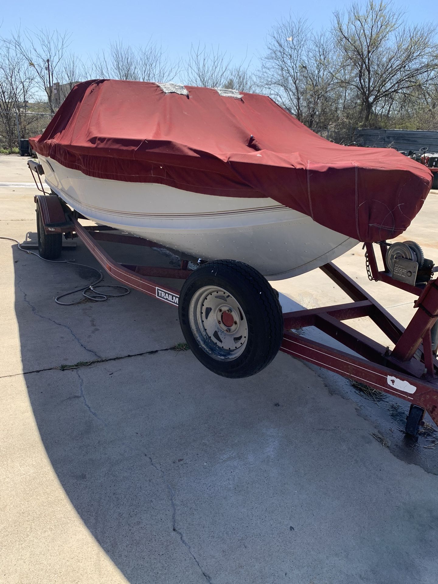 1996 Alumicraft Outboard Boat