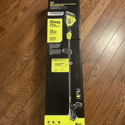 RYOBI 40V HP Brushless 16 in. Cordless Carbon Fiber Shaft Attachment Capable String Trimmer with 4.0 Ah Battery and Charger