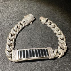 Silver Black Onyx Bracelet