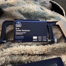 6-in Junior Hacksaw & 5pc 6in Hacksaw Blade Set 