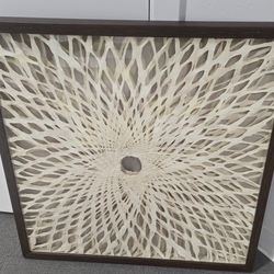 Glass Framed Rice Paper Shadow Box - World Market
