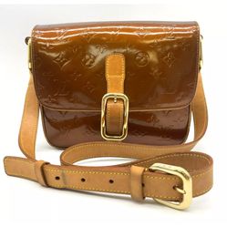 Louis Vuitton Vernis Bronze Christie GM