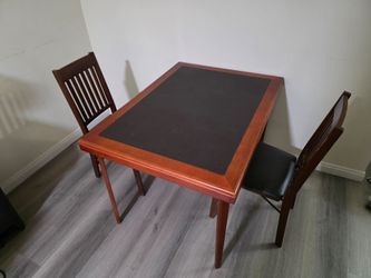 [$30] Dining table with two chairs