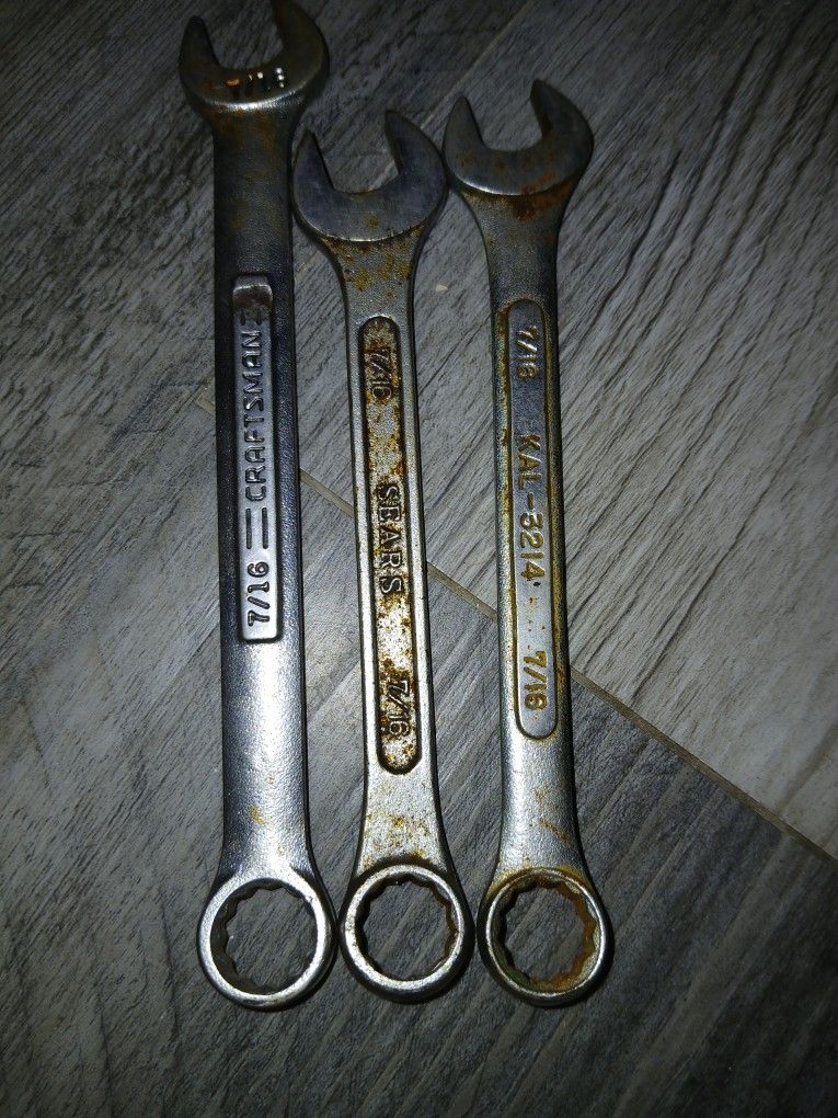 7/16" 12 Point Combination Wrench