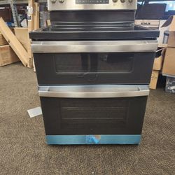 Amazing GE 30 Inch Range 6.6 Cu Ft Electric With Convenction Oven Plus Air Fryer