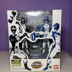 Power Ranger Operation Overdrive Black And Blue 