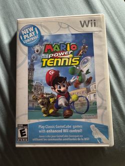 Wii MARIO POWER TENNIS Play Classic GameCube games
