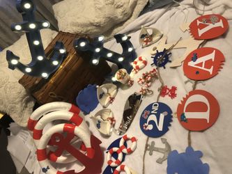 Nautical party decoration supplies