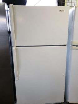 Whirlpool Top Mount  White Refrigerator Fridge

