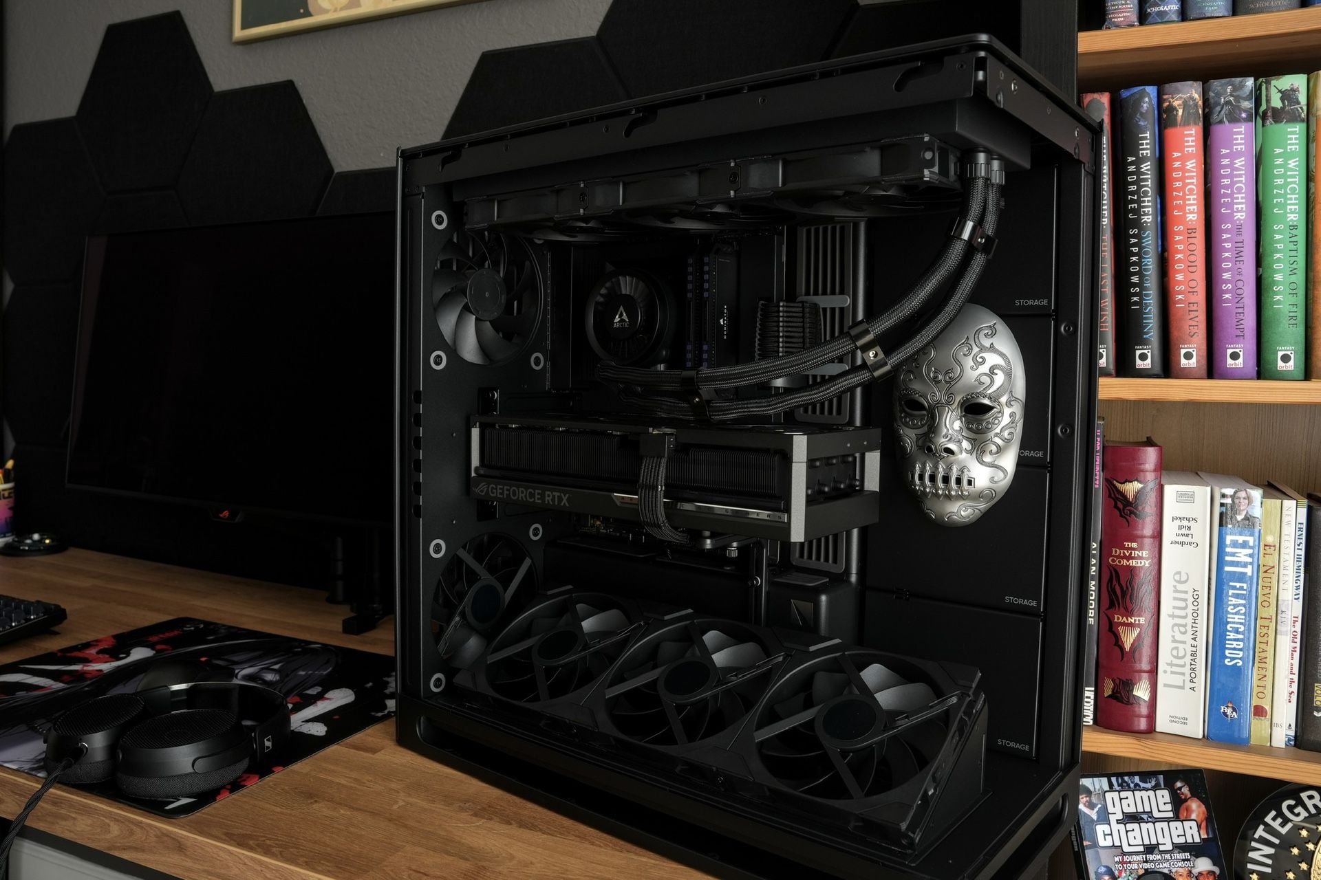 HAVN HS 420 PC Case + Bottom fan bracket