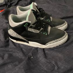 Jordan 3s Green Glow