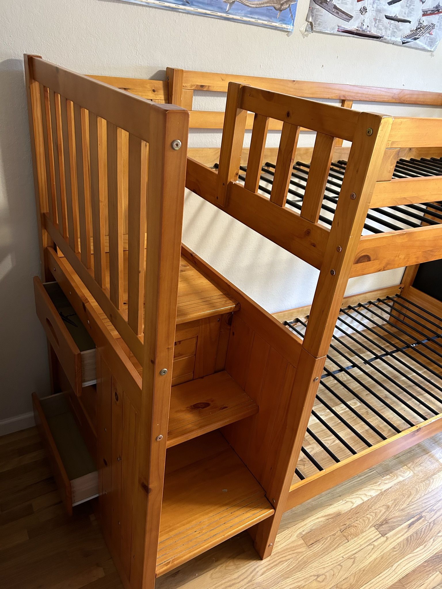 Mission stair hotsell stepper bunk bed
