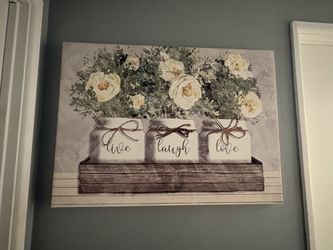 Big Flower Wall Art