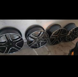 2020 mustang gt OEM rims