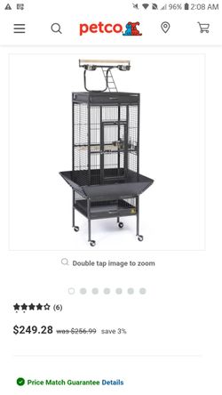 Pervue Hendrix bird cage
