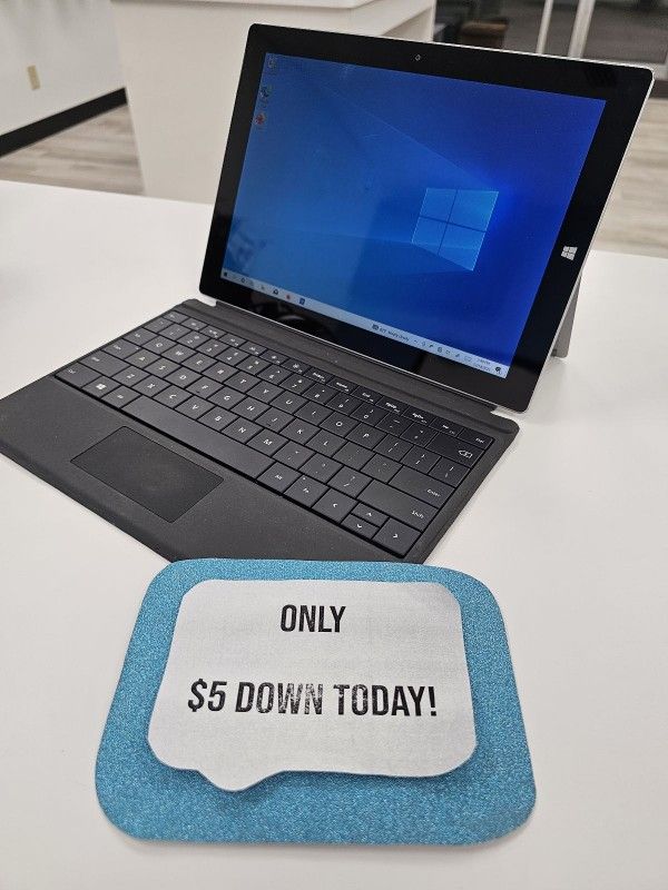 Microsoft Surface 3 10.8 Inch Laptop - 90 Days Warranty - Payments Available With $1 Down