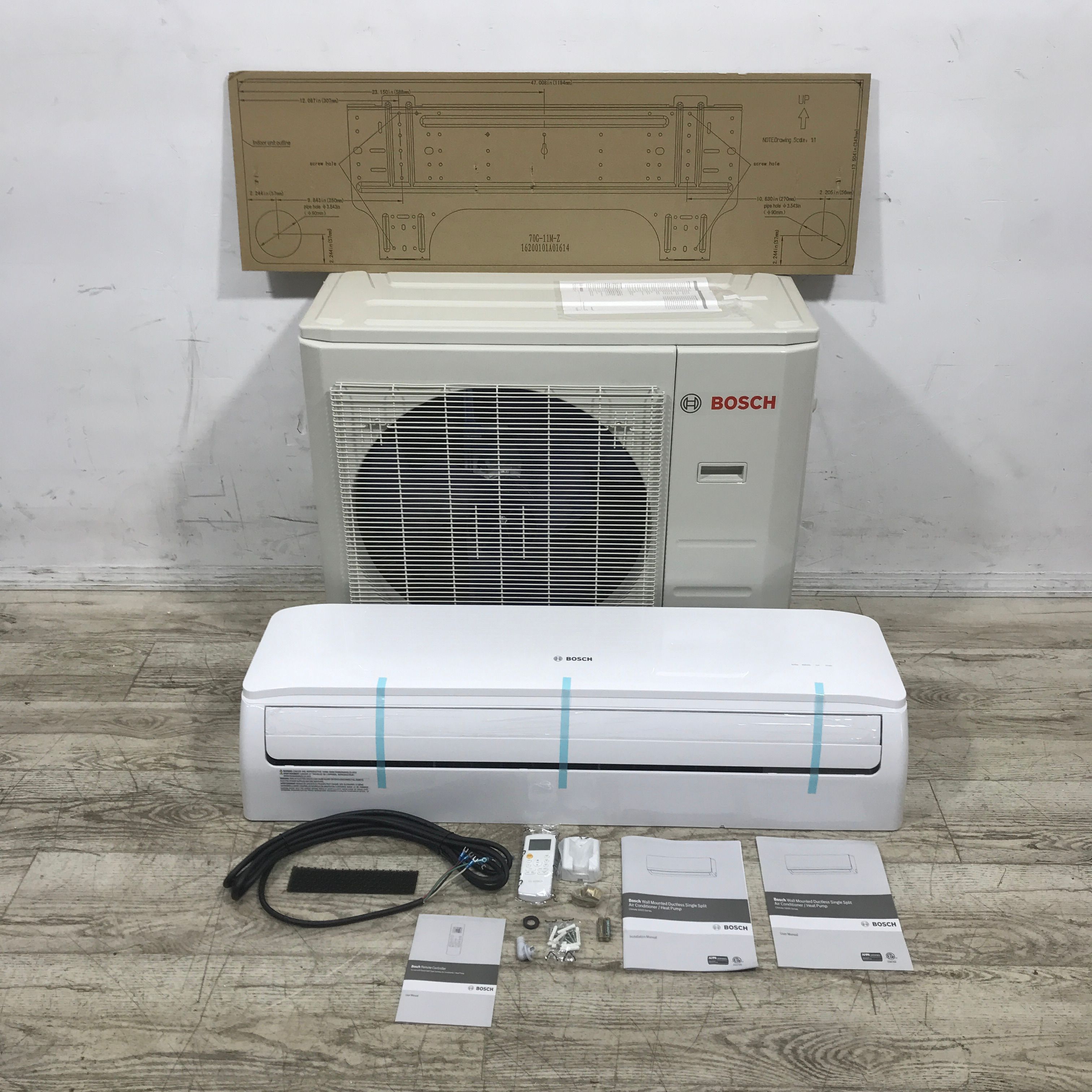 Bosch 36K BTU Mini Split Air Conditioner and Heater