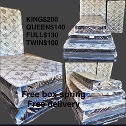 Brand new mattress sets