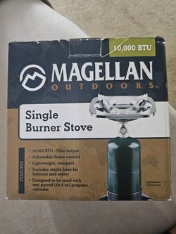Single Propane Stove Top