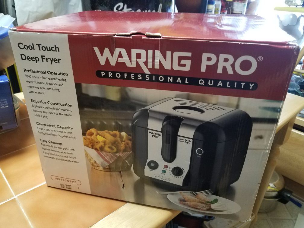 Waring Pro Cool Touch Deep Fryer BRAND NEW!