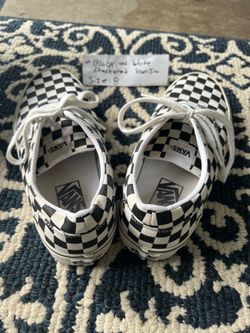 Checkered Vans , size 8
