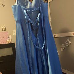 royal blue prom/ birthday dress