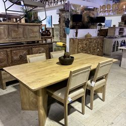 Solid Wood Dining Table
