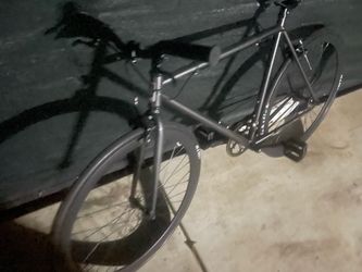 Golden cycle fixie bike