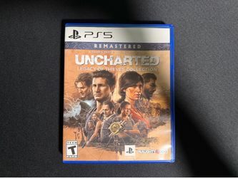 PS5 Uncharted Legacy of Thieves Disk Game