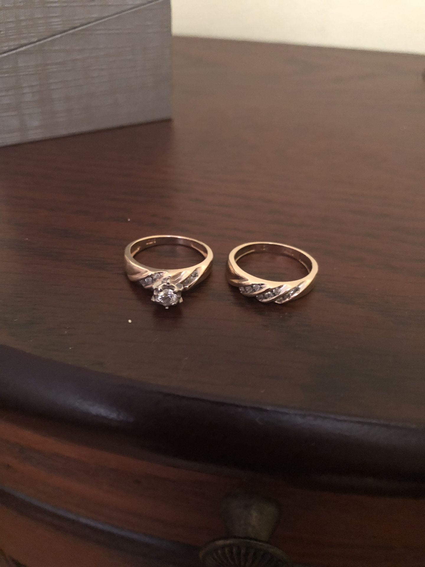 Wedding set ring