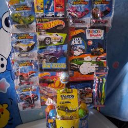 Hotwheels Easter Basket 