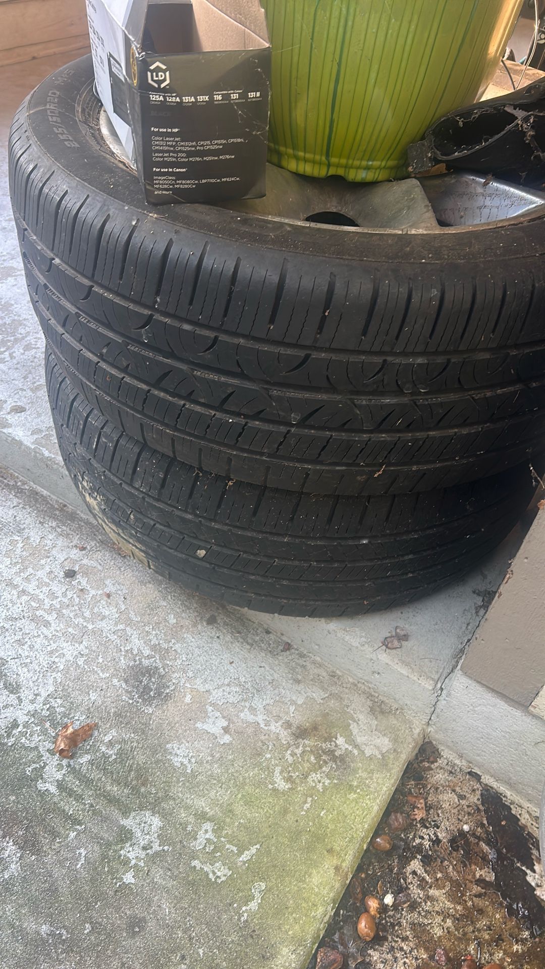 Tire more than half life