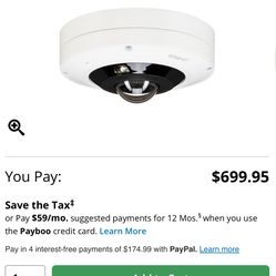 Hanwha fisheye camera