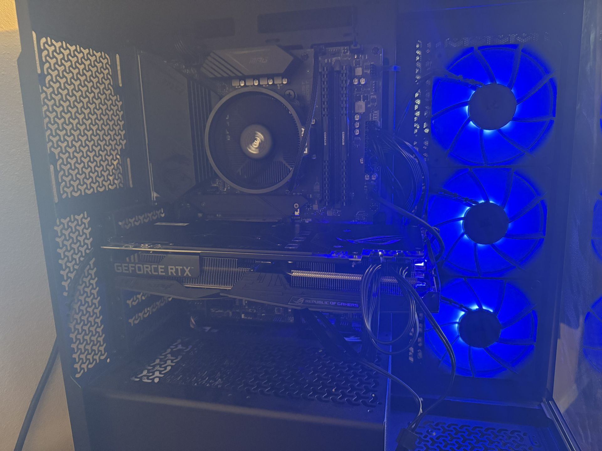 All black asus rtx 2060 pc
