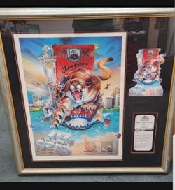 Panthers Hockey Framed.. 1st Game Opening Night