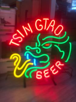 New Tsingtao Dragon 🐉 Neon Light
