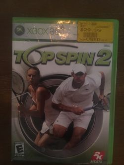 Xbox 360 top spin 2