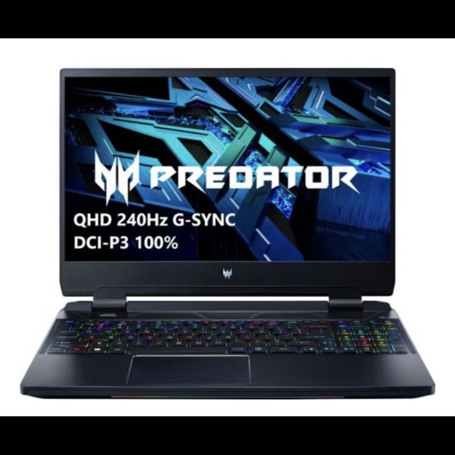 Acer - Predator Helios 300 - 15.6” QHD 240Hz Gaming Laptop