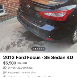 2012 Ford Focus