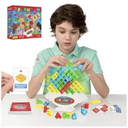 32 Pcs Tetra Balance Tower Stacking Games Building Blocks.   (AD)