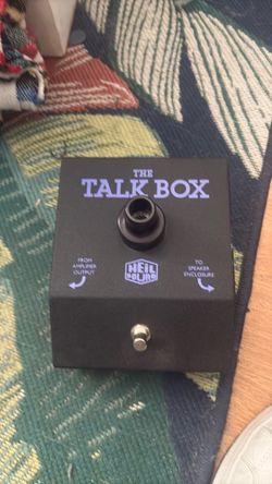 Talk BoxHeil good condition 90$