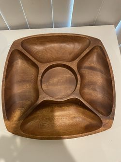 Wooden Sectional Tray
