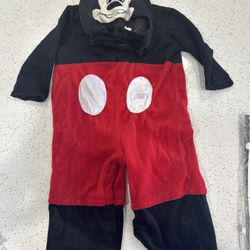 Mickey Mouse Costume 6-12M