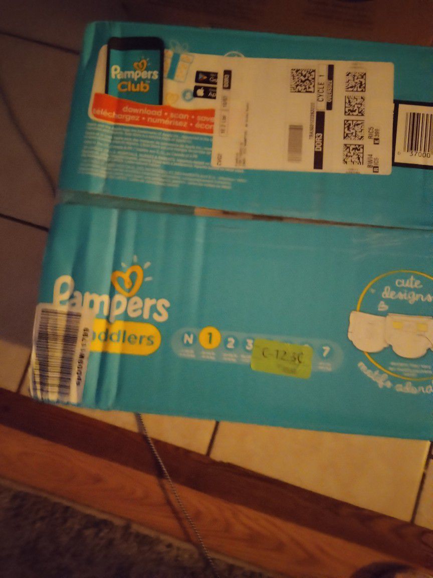 Pampers Size 1 Diapers BRAND NEW 
