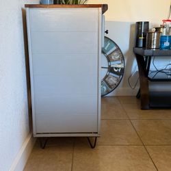 Wood Cabinet with Hairpin Legs