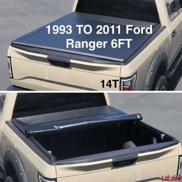 1993 TO 2011 Ford Ranger 6FT Flareside/Splash 72" Short Bed Vinyl Roll Up Tonneau Cover"
