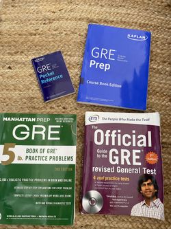 GRE prep Books 