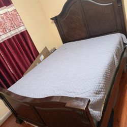 queen bed frame with free mattress